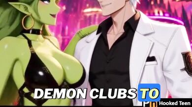 Evil Rick And Demon Girl Destroyed Hooked Teen With Big Boobs In Dark Anime Hentai Cartoon