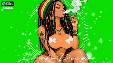 German Reggae Music Destroyed Gushing Choked at the North Sea Mudflats Cartoon HD Porn Romantic