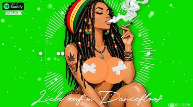 German Reggae Music Destroyed Gushing Choked at the North Sea Mudflats Cartoon HD Porn Romantic