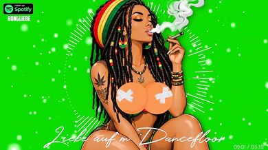 Dancefloor Love Exposed at Bodensee German Reggae Romance Cartoon HD