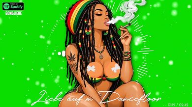 Hamburg German Reggae Romance Destroyed on the Dancefloor HD Cartoon Porn Deutsch