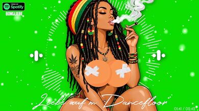 Hamburg German Reggae Romance Destroyed on the Dancefloor HD Cartoon Porn Deutsch