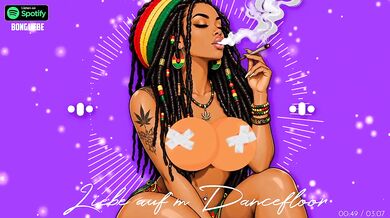 German Beach Fickt Every Second In Water Destroyed Gushing Choked Love On Dancefloor German Reggae Music