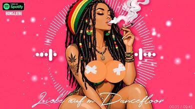 Drugs Are Sometimes A Solution Too V2 Love On The Dancefloor German Reggae Cartoon German HD Porn Music Romantic