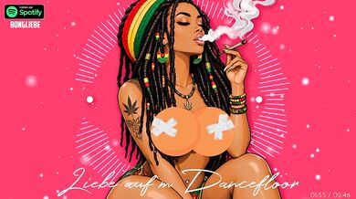 High Weed Chances Destroyed Gushing Choked German Reggae Dancefloor Romance Cartoon HD