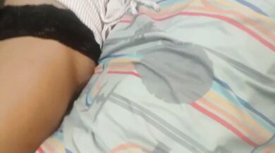 Fingering Panties Intimate Couple Brunette Amateur Bedroom Foreplay Natural Body Petite Sensual Touching Verified