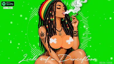 Graz Amateur German Reggae Romance Destroyed On Dancefloor In HD Cartoon