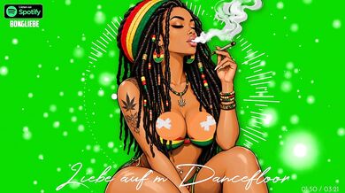 Graz Amateur German Reggae Romance Destroyed On Dancefloor In HD Cartoon