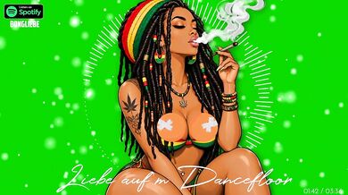 German Dirty Talk Destroyed Gushing Choked Liebe auf Dancefloor German Reggae