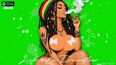 German Reggae Romance Destroyed Gushing Cartoons on the Dancefloor