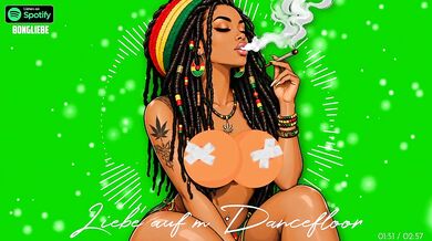 German Reggae Romance Destroyed Gushing Cartoons on the Dancefloor