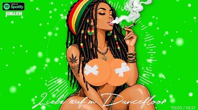 German Reggae Romance Destroyed Gushing Cartoons on the Dancefloor