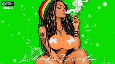 German Reggae Dancefloor Romance Destroyed Gushing Cartoon HD Porn
