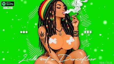 German Reggae Dancefloor Romance Destroyed Gushing Cartoon HD Porn