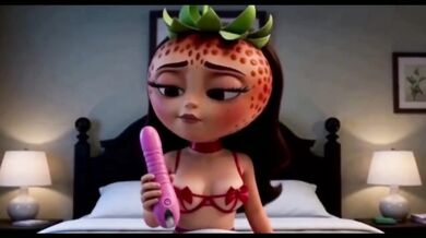 Strawberrina and Mrs Strawberry Destroyed by First Time Naked Sex