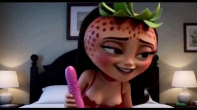 Strawberrina and Mrs Strawberry Destroyed by First Time Naked Sex