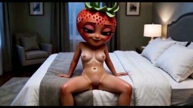 Strawberrina and Mrs Strawberry Destroyed by First Time Naked Sex