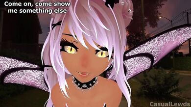 My Classmate Is Actually A Succubus Destroyed Gushing Choked Halloween Extra VRchat Hentai