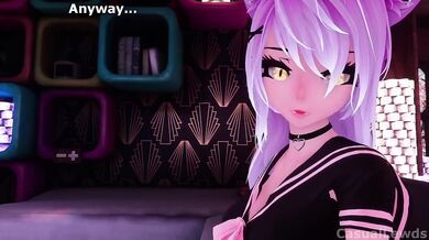My Classmate Is Actually A Succubus Destroyed Gushing Choked Halloween Extra VRchat Hentai