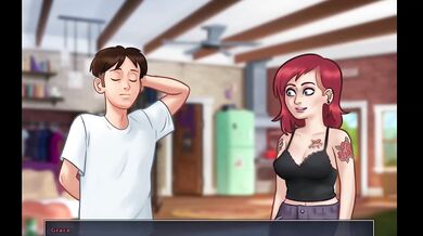 Summertime Saga Tattoo Shop Destroyed Gushing Cartoons Big Tits Creampie Gaming Milf
