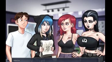 Summertime Saga Tattoo Shop Destroyed Gushing Cartoons Big Tits Creampie Gaming Milf