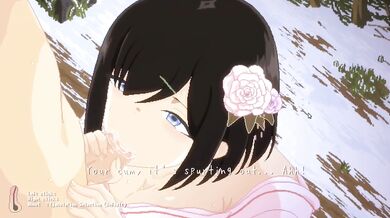 Hentai Game Outdoors Asian Brunette White Socks Drowned By Dildo Pussy Licking Loud Cumshot