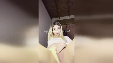 18yo Blonde Virgin First Squirt Orgasm Destroyed Sheets Gushing Wet Amateur POV HD
