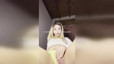 18yo Blonde Virgin First Squirt Orgasm Destroyed Sheets Gushing Wet Amateur POV HD