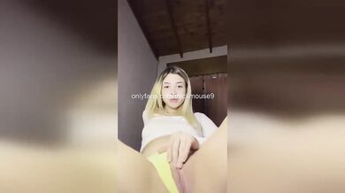 18yo Blonde Virgin First Squirt Orgasm Destroyed Sheets Gushing Wet Amateur POV HD