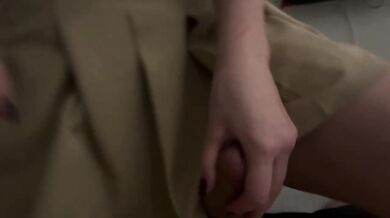 18 Year Old Cute Girl Amateur POV Homemade Natural Tits Blowjob Gets Destroyed Gushing Choked