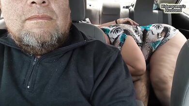 Cuckold Husband Watches MILF PAWG Uber Passenger Get Her Huge Ass Destroyed