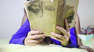 Stepbrother finds me reading erotic book and destroys me with hard rough sex riding big ass doggystyle