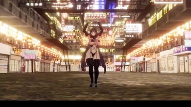 Hentai Elf Vtuber Strip Dance MMD Destroyed Gushing Choked Shutdown