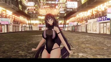 Hentai Elf Vtuber Strip Dance MMD Destroyed Gushing Choked Shutdown