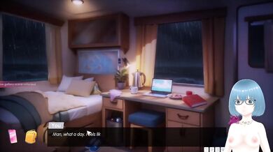 Verified Amateurs Play Video Game Hentai Visual Novel And Destroyed Beach Stories Vtuber Gushing Choked