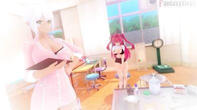 Nurse Discovers Fucked Teacher POV Poolside Masturbation Gushing Ahegao Big Ass Tits Hentai Exclusive