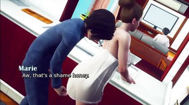 Samael and Marie Destroyed Gushing Choked First Time Sex in Marie House Front of Husband Best Friends Hotwife Rough Anal Pussyplay