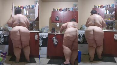 Mature Amateur Latina With Big Ass Does Naked Household Chores Fantasy