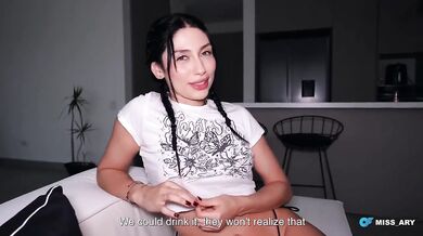 I Seduced My Stepbro for a Creampie Fit Colombian Babe with a Bubble Butt