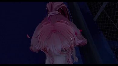 VRChat Hentai Blowjob Destroyed Gushing POV