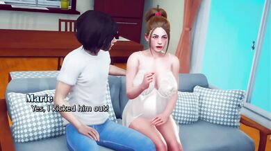 Samael and Marie Destroyed By Best Friend In Her House Squirting Cartoon