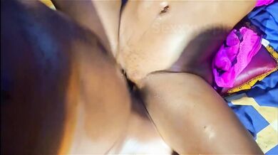 Ebony Girl Pump A Lot Heavy Water And Squirting Orgasm With Big Dick
