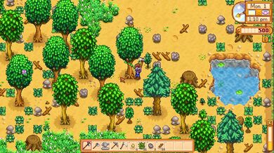 Stardew Valley gameplay part 1 Destroyed Gushing Choked