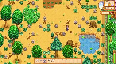 Stardew Valley gameplay part 1 Destroyed Gushing Choked