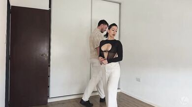 I Went To Sell A House And Fucked My Client Defeated By Big Boobs Cum Kiss