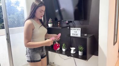 Hot Blonde Slut Fulfills Spanking Fetish With Tiny Roomie Hard Sex Changes Everything