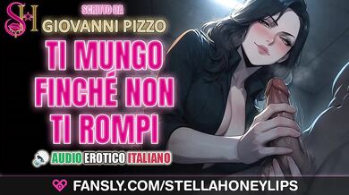 Italian Amateur Blowjob Roleplay Dirty Talk ASMR Erotic Audio for Men Good Boy Solo Female Cum F4M
