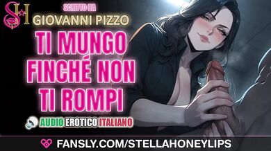 Italian Amateur Blowjob Roleplay Dirty Talk ASMR Erotic Audio for Men Good Boy Solo Female Cum F4M