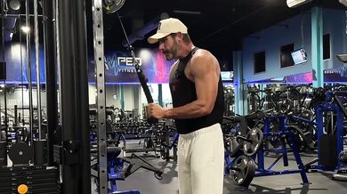 Train Triceps with Brock Swole Destroyed Gushing Choked