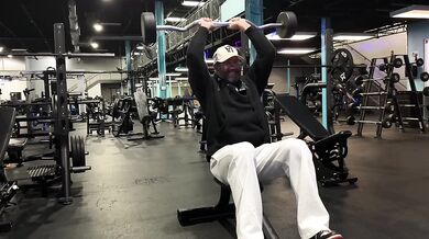 Train Triceps with Brock Swole Destroyed Gushing Choked